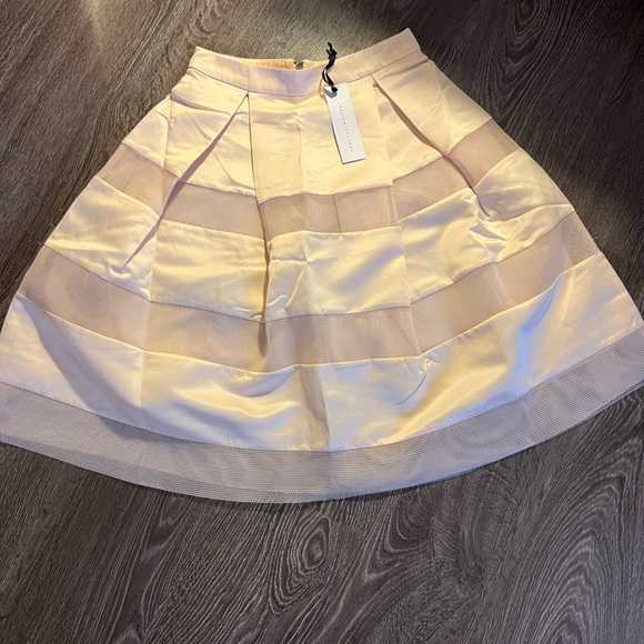 ENGLISH FACTORY VOLUME PLATED SKIRT - Picture 3 of 9